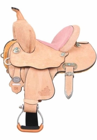 11" to 13" Josey-Mitchell Youth Avenger Rodeo Barrel Saddle MJ87
