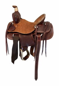 12 Inch Used SRS Roping Saddle