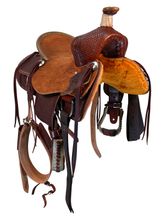 DISCONTINUED 2025 - 12 Inch Used SRS Roping Saddle