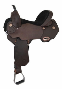 13.5" to 16.5" Circle Y JBN Barrel Saddle 3914
