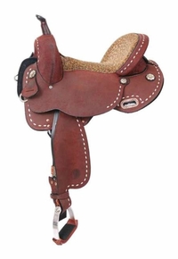 13.5" to 16.5" Circle Y JBN Savannah Barrel Saddle 3919