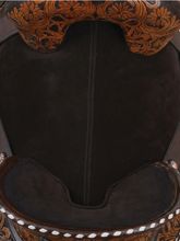 13.5" to 16.5" Circle Y Tammy Fischer Vintage Daisy Treeless Short Horn Barrel Saddle 1304 w/Free Pad