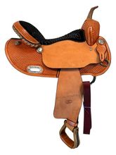 13.5" to 16" Billy Cook Barrel Saddle 1526