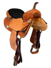 13.5" to 16" Billy Cook Barrel Saddle 1526