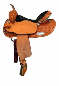 13.5" to 16" Billy Cook Barrel Saddle 1526