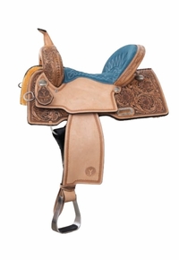 13.5" to 16" Circle Y Maisie Freedom Fit Barrel Saddle 2229