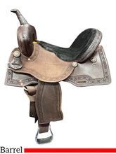 13.5" to 16" South Bend Saddle Co Barracuda Barrel Racer 4473