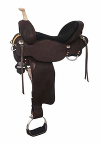 13.5" to 17" Circle Y Martha Josey Lightning Contender Saddle MJ08
