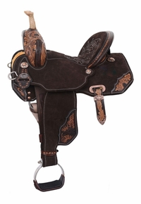 13.5" to 17" Circle Y Martha Josey Lightspeed Barrel Saddle MJ04