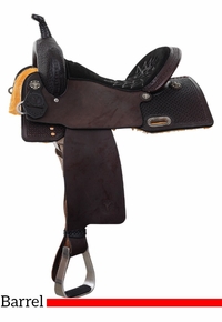 13.5in to 16in Circle Y Chrisley High Country Barrel Saddle 2243