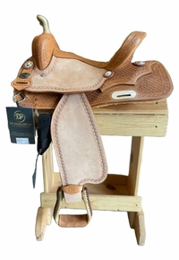 13.5inch DP Saddlery Barrel Saddle 1133-1-6140