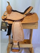 13.5inch DP Saddlery Barrel Saddle Saddle 1133-6665