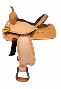 13.5inch DP Saddlery Barrel Saddle Saddle 1133-6665