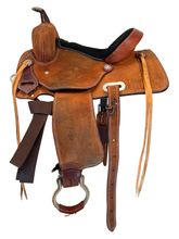 13.5Inch Used Box T Trail Saddle