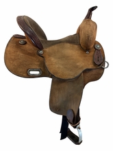 13.5Inch Used Cirlce Y KK Barrel Saddle Medium Tree. 1506