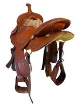 13.5Inch Used Rico Barrel Saddle Medium Tree
