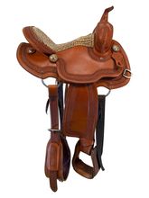 13.5Inch Used Rico Barrel Saddle Medium Tree