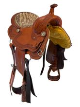 13.5Inch Used Rico Barrel Saddle Medium Tree