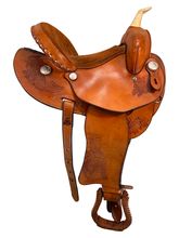 SOLD 2025/09/03j  13 Inch Used Blue Ridge Barrel Saddle 9010