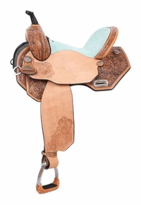 13" to 16" Circle Y Sarah Rose Briar Rose Barrel Saddle 1405