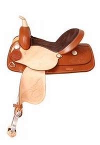 13" to 17" American Saddlery TS Fast Time Barrel Racer Saddle