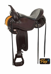 13" to 17" Circle Y South Mountain Flex2 Trail Saddle 1683