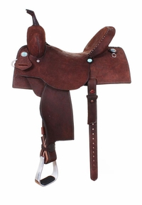 13" to 17" Double J Pozzi Pro Barrel Racer Saddle SBP733