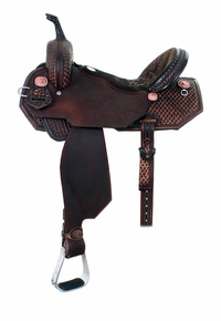 13" to 17" Double J Pozzi Pro Barrel Racer SBP740