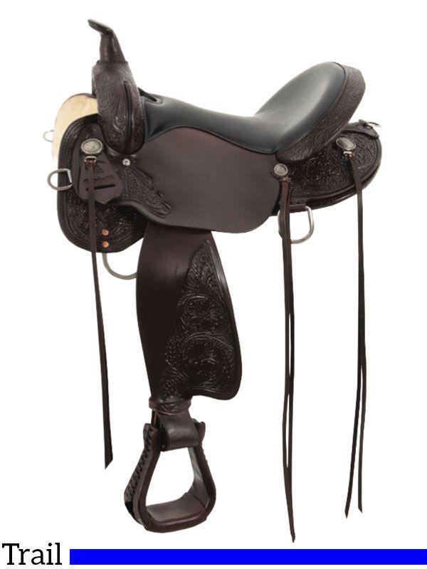 High Horse Mesquite Trail Saddle 6864