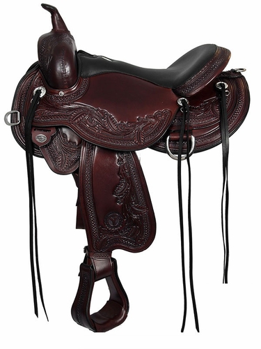 Circle Y Julie Goodnight Wind River Flex2 Saddle 1750