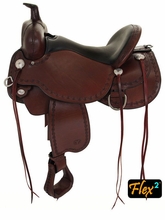 14" to 18" Circle Y Alpine Flex2 Trail Saddle 2377