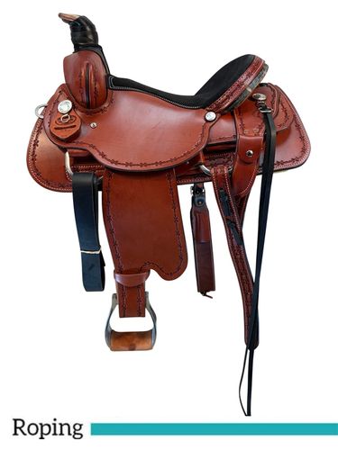 14" to 17" Dakota Roping Saddle 554
