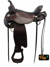 14" to 18" Circle Y Salt River Flex2 Trail Saddle 1667
