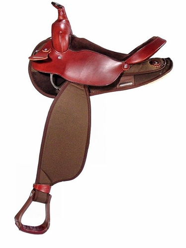 14" to 16" Fabtron Roughout Seat Cordura Saddle 7102