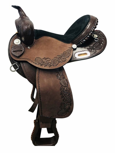 14" 15" 16" South Bend Saddle Co Barrel Saddle 334
