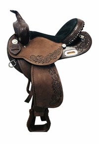 14" 15" 16" South Bend Saddle Co Barrel Saddle 334