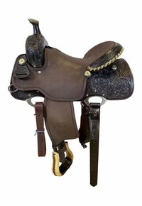 14" - 17" Billy Cook Floral All Around Saddle 2445