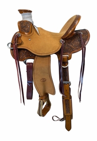14.5" Billy Cook Light Weight Roughout Desert Flower Wade Ranch Saddle 2295 SAVE $235 CLEARANCE