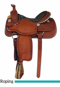 14.5" to 16" Billy Cook Arena Roping Saddle 2147