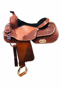 14.5" to 16" HR Hud Roberts Reiner Saddle 60