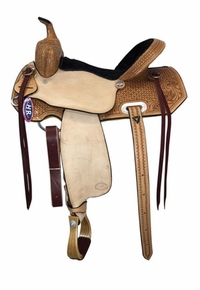 14.5" to 16" HR Hud Roberts Trail/Barrel All Around Saddle 817H
