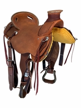 14.5" to 17" HR Hud Roberts Mule Wade Saddle 845