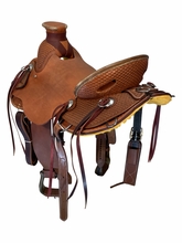 14.5" to 17" HR Hud Roberts Mule Wade Saddle 845