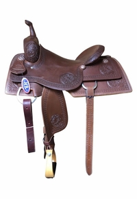 14.5" to 18" HR Hud Roberts Signature Series Cutting Saddle 806