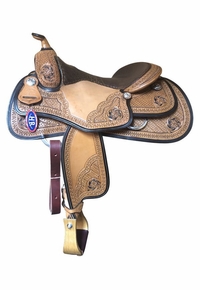 14.5" to 18" HR Hud Roberts Signature Series Reiner Saddle 795