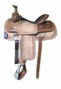 14.5" to 18" HR Hud Roberts Signature Series TM Roper Saddle 799