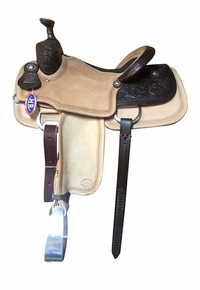 14.5" to 18" HR Hud Roberts Signature Series TM Roper Saddle 802