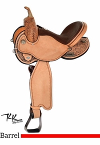 14.5in Circle Y Kelly Kaminski Swift Flex2 Barrel Racer 1522 SAVE $350 CLEARANCE