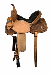 14.5in Scott Thomas Barrel Racer Saddle BR700 SAVE $680 CLEARANCE