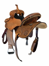14.5in Scott Thomas Barrel Racer Saddle BR700 SAVE $680 CLEARANCE
